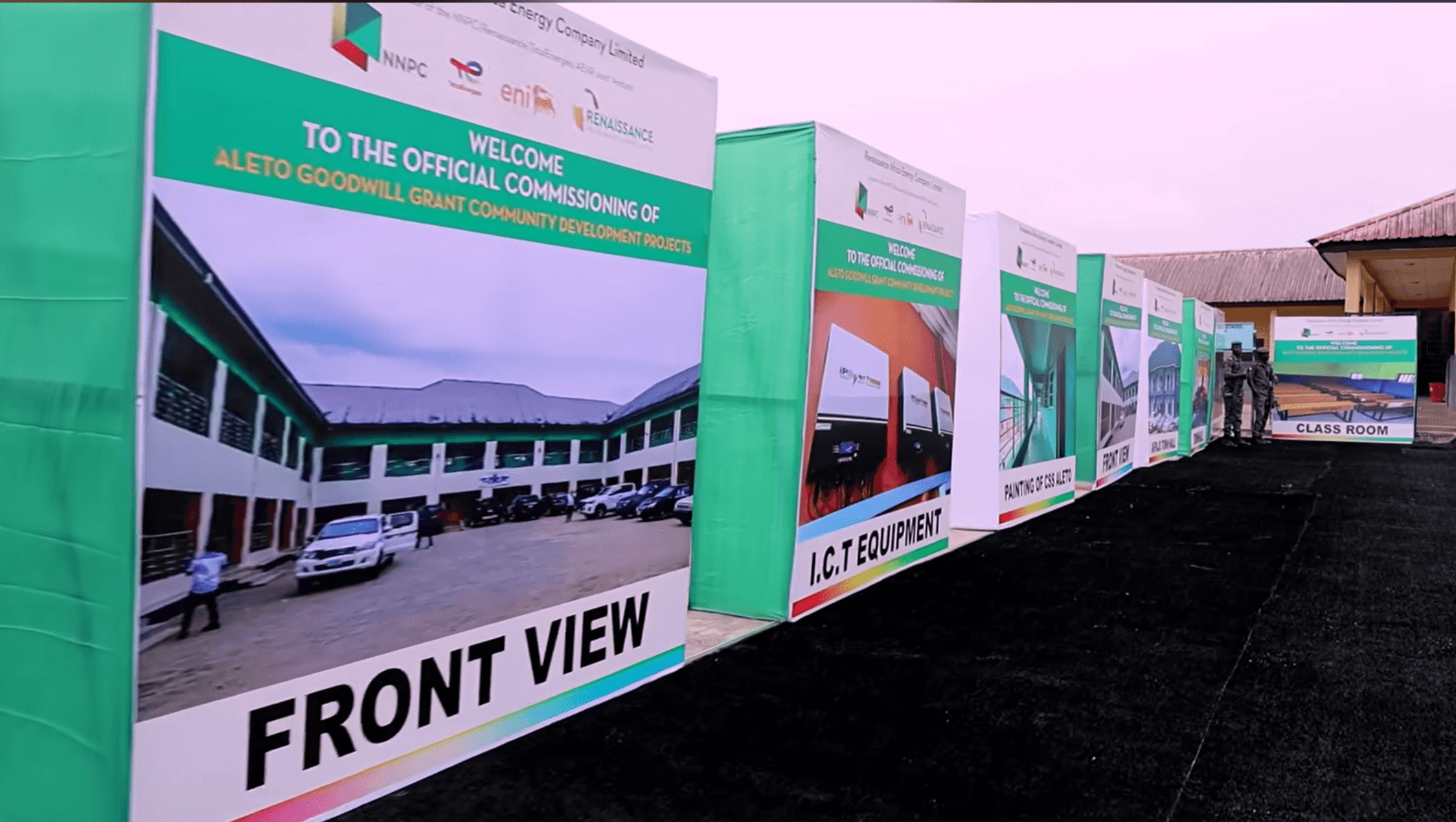 Aleto project deliverables on display at the commissioning